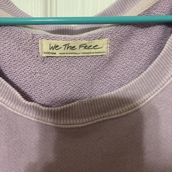 We The Free Lavender Camden Sweatshirt - Picture 2 of 4